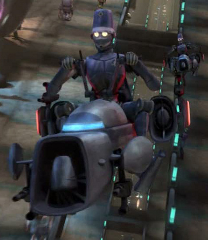 Datei:Polizei-Droiden auf BARC-Speedern.jpg